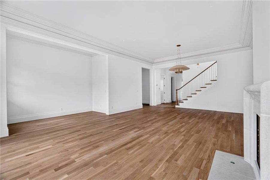 Spacious, unfurnished interior of a new home in , Atlanta (Image 17). Spacious, unfurnished interior of a new home in , Atlanta (Image 17).