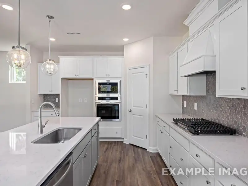 Furnished interior view inside a new home in Wendell Ridge, Wendell (Image 3).