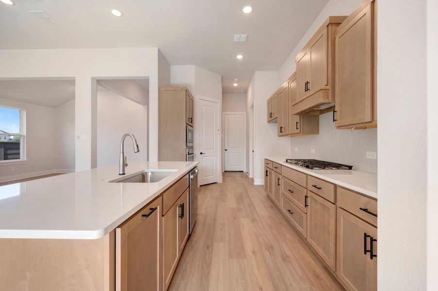 Furnished interior view inside a new home in Union Park, Little Elm (Image 6).