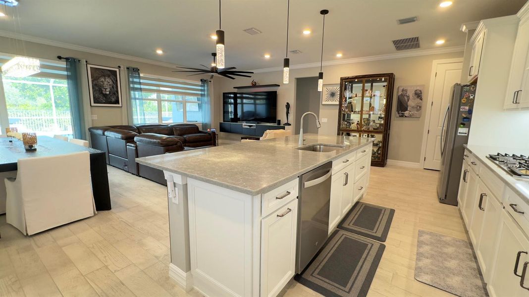 Furnished interior view inside a new home in Windsong Estates, Lake Worth (Image 44).