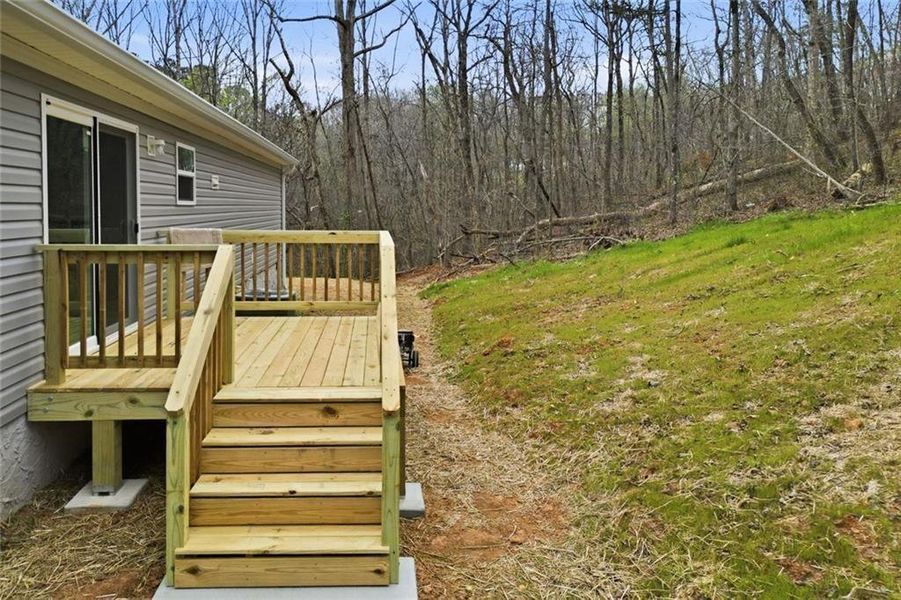 Exterior details and patio area of a home in , Ball Ground (Image 21). Exterior details and patio area of a home in , Ball Ground (Image 21).