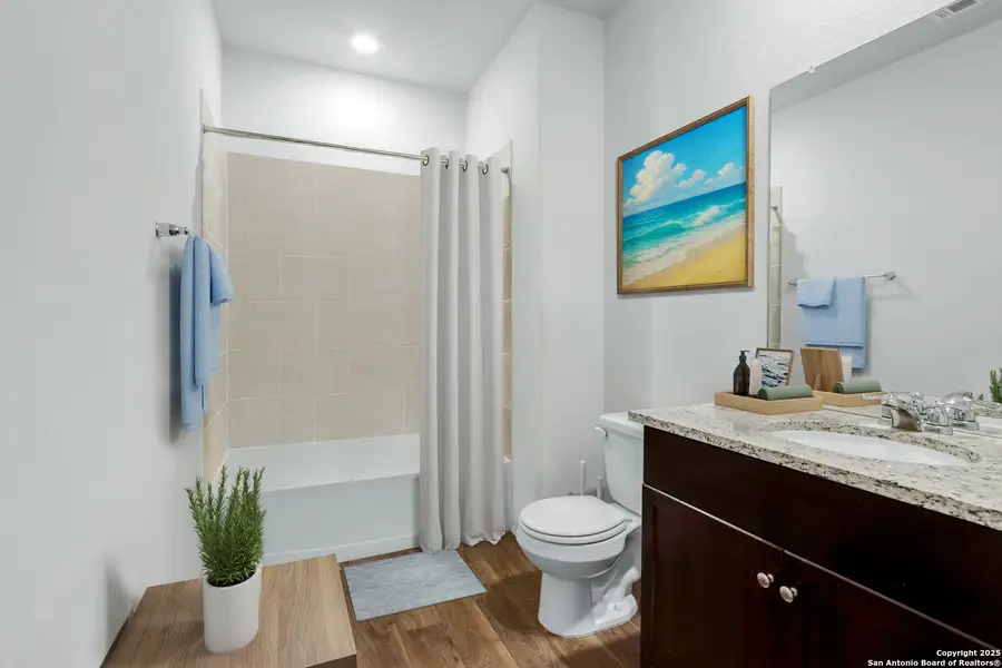 Furnished interior view inside a new home in , San Antonio (Image 11). Furnished interior view inside a new home in , San Antonio (Image 11).