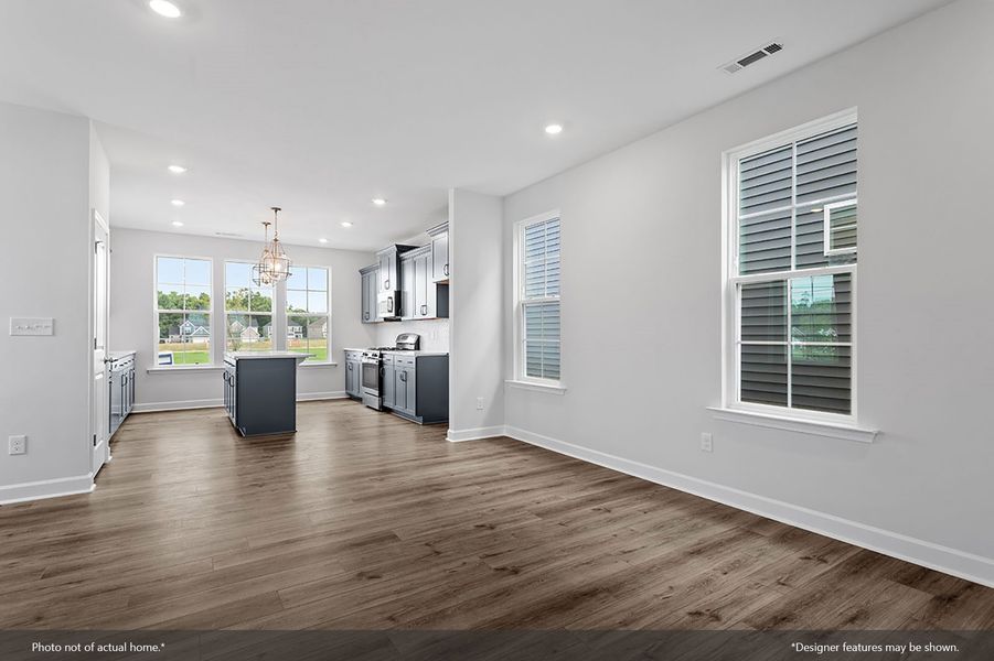 Spacious, unfurnished interior of a new home in Renaissance at White Oak, Garner (Image 11). Spacious, unfurnished interior of a new home in Renaissance at White Oak, Garner (Image 11).