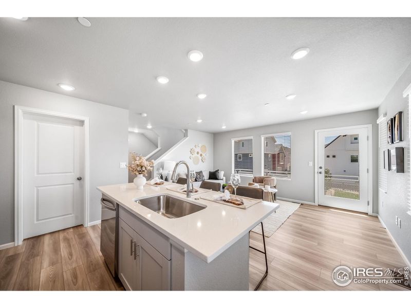 Furnished interior view inside a new home in , Johnstown (Image 25). Furnished interior view inside a new home in , Johnstown (Image 25).