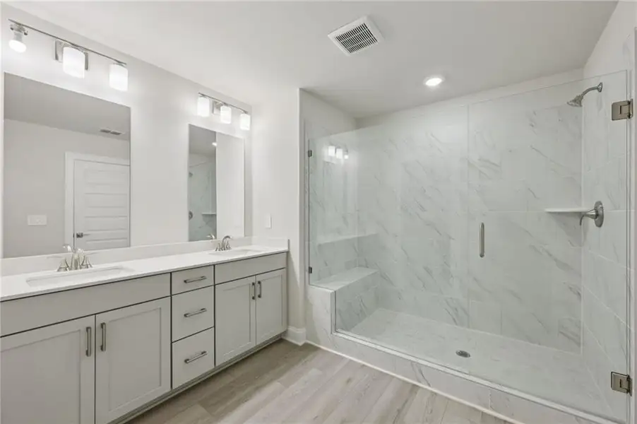 Furnished interior view inside a new home in , Lawrenceville (Image 7).
