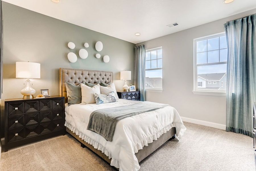 Representative furnished interior of a home built from the Vail by Taylor Morrison in The Reserve at Looking Glass Destination Collection, Parker (Image 11).