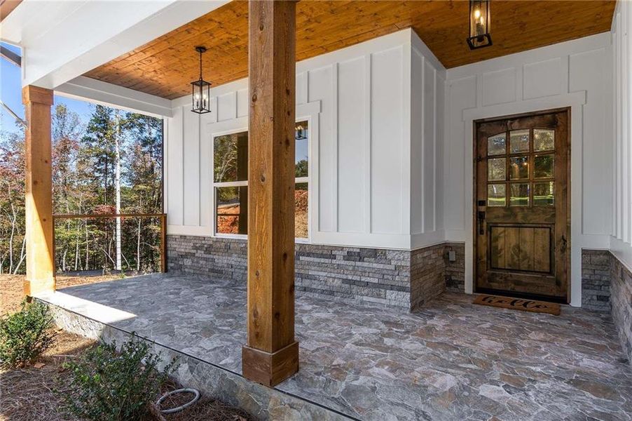 Exterior details and patio area of a home in , Cornelia (Image 24). Exterior details and patio area of a home in , Cornelia (Image 24).