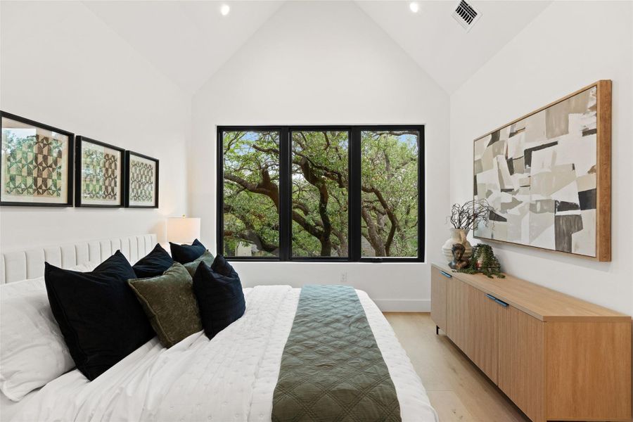 Furnished interior view inside a new home in , Austin (Image 30).