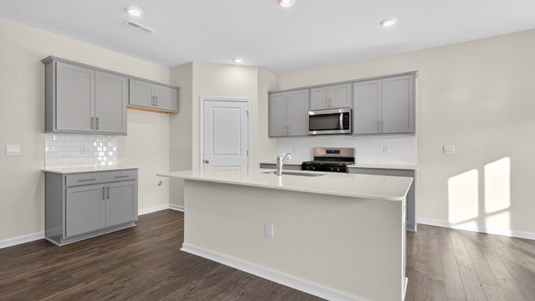 Furnished interior view inside a new home in Honeycutt Oaks, Angier (Image 7).