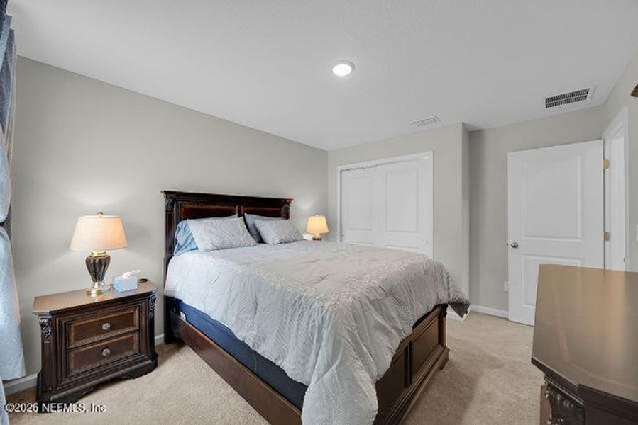 Furnished interior view inside a new home in Edinburgh Village, Jacksonville (Image 16). Furnished interior view inside a new home in Edinburgh Village, Jacksonville (Image 16).