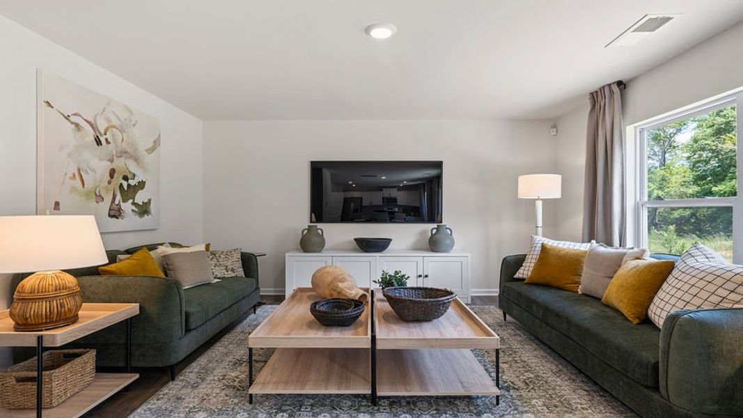 Furnished interior view inside a new home in Lakestone, Woodruff (Image 12).