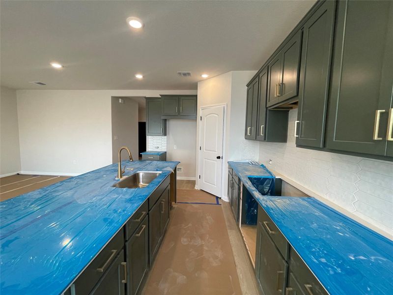 Furnished interior view inside a new home in Covered Bridge, Hutto (Image 3). Furnished interior view inside a new home in Covered Bridge, Hutto (Image 3).