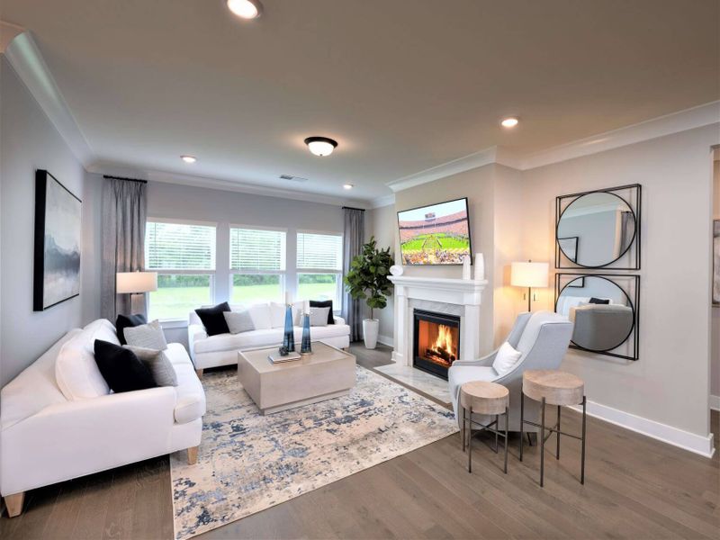 Furnished interior view inside a new home in Carlton Landing, Rockvale (Image 7).