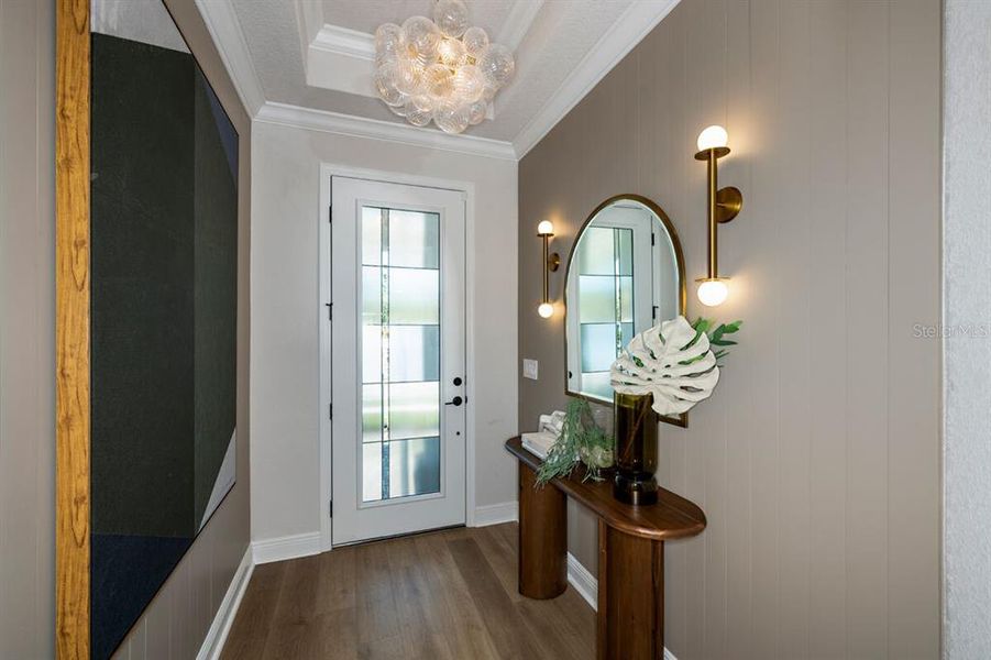 Furnished interior view inside a new home in Cassata Lakes, Nokomis (Image 5). Furnished interior view inside a new home in Cassata Lakes, Nokomis (Image 5).