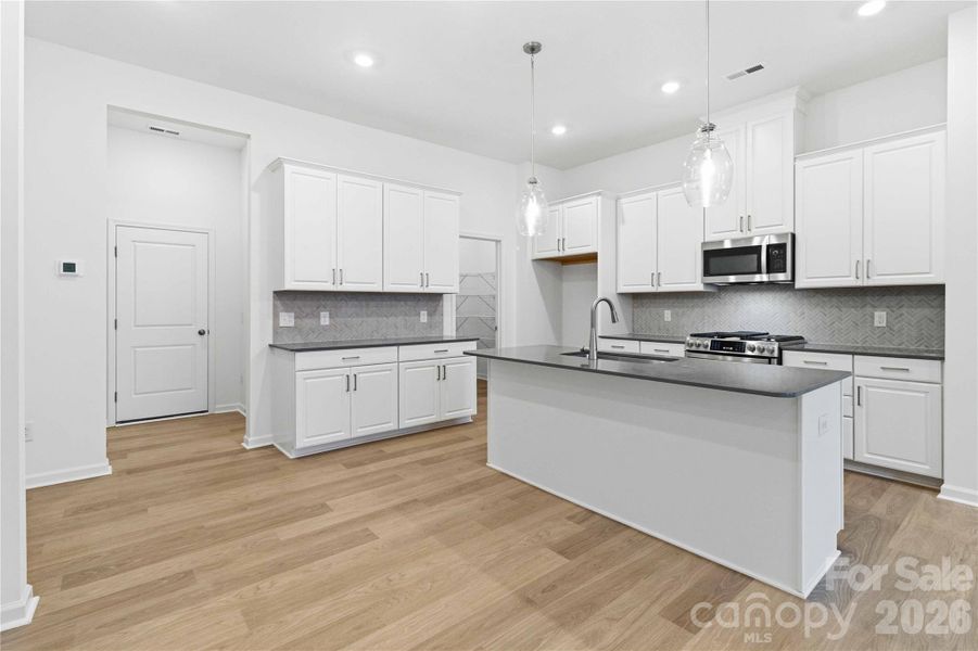 Furnished interior view inside a new home in Ridge at Sugar Creek, Indian Land (Image 5).