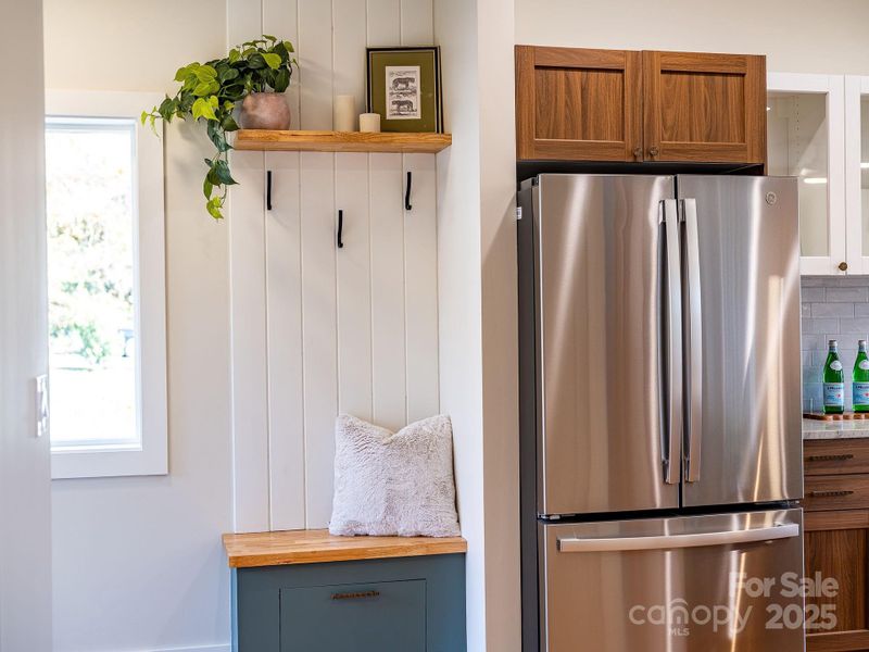 Close-up of interior finishes inside a home in , Asheville (Image 19).