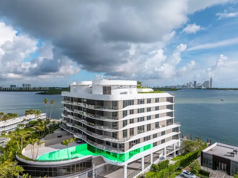 Condo located in Bay Harbor Islands, FL showcasing its design and architecture (Image 4).