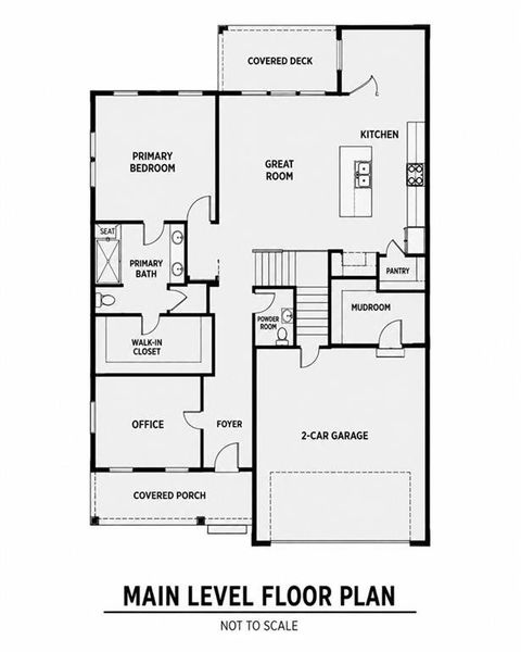 2D floor plan layout of this home in , Acworth, GA (Image 4).
