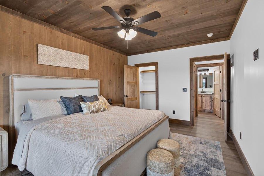 Furnished interior view inside a new home in , Blue Ridge (Image 51).