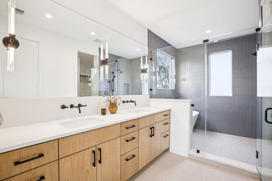 Furnished interior view inside a new home in , Austin (Image 15).