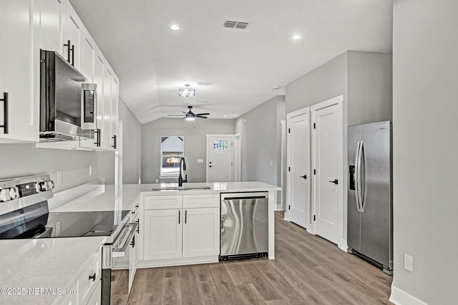 Furnished interior view inside a new home in , St. Augustine (Image 12).