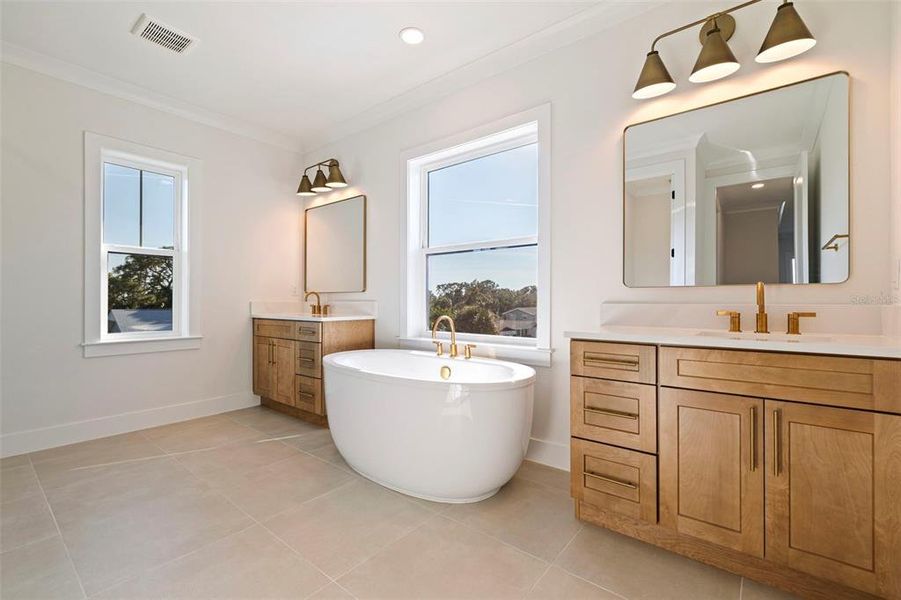 Furnished interior view inside a new home in , St. Petersburg (Image 14).