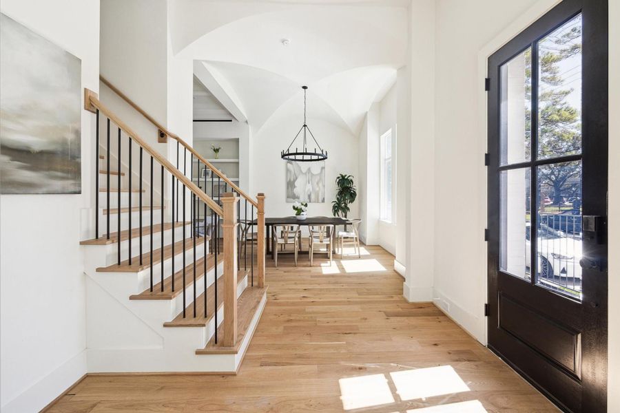 Furnished interior view inside a new home in , Houston (Image 26).