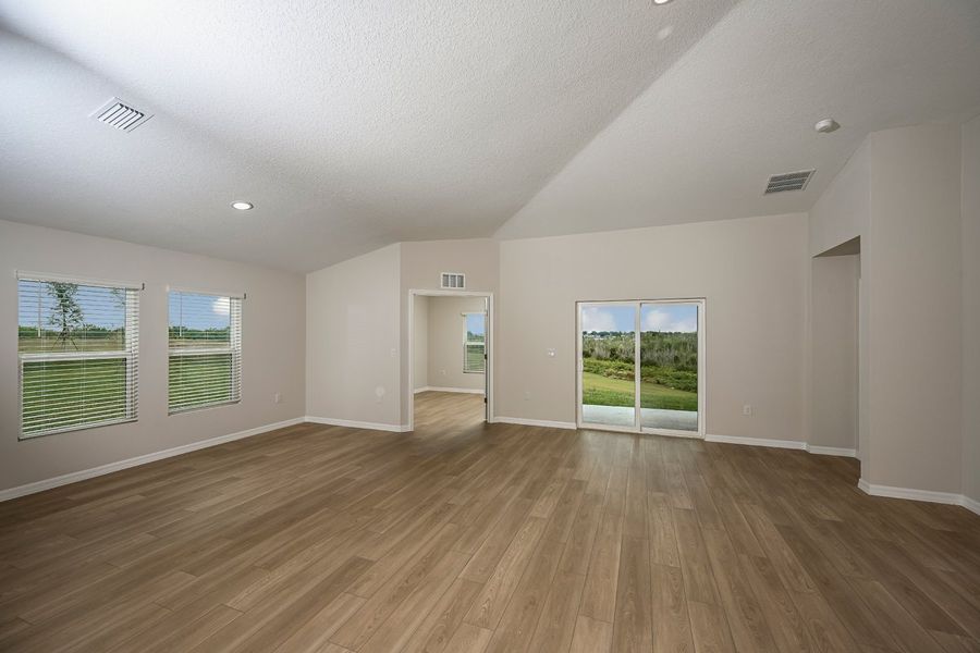 Spacious, unfurnished interior of a new home in Two Rivers, Zephyrhills (Image 20).