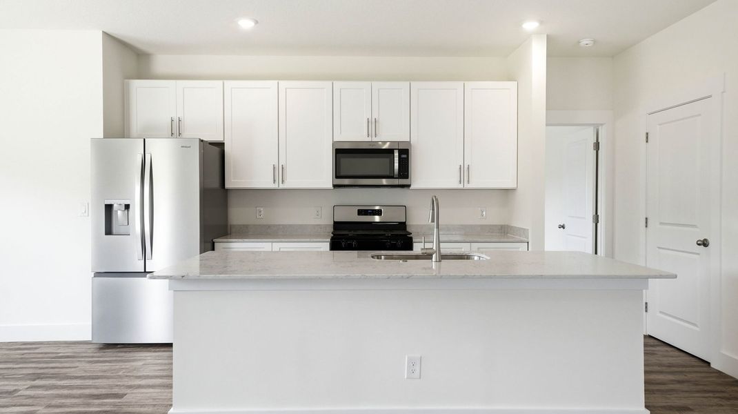 Furnished interior view inside a new home in Fieldcrest Acres, Blountville (Image 7).