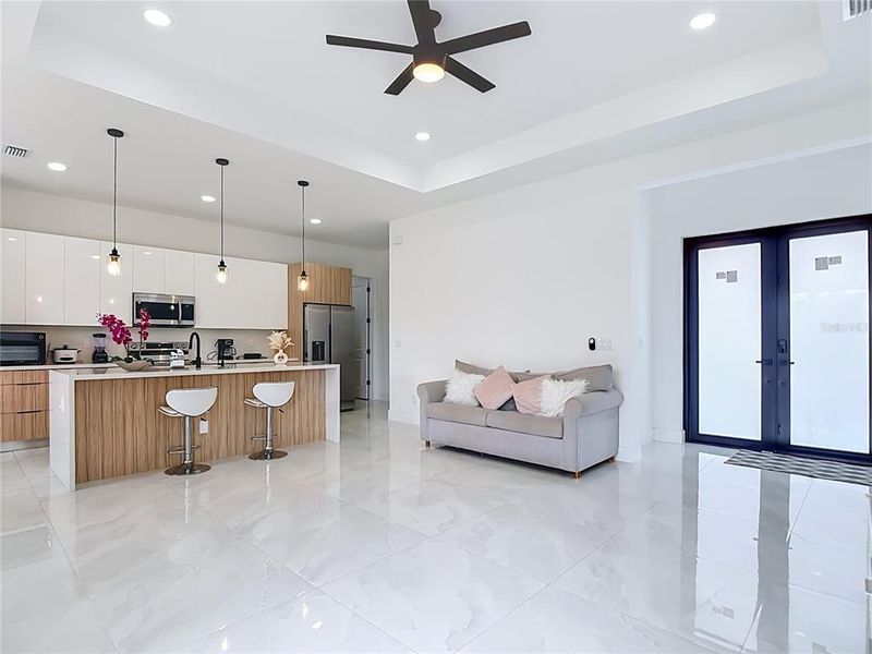 Furnished interior view inside a new home in , Lehigh Acres (Image 11). Furnished interior view inside a new home in , Lehigh Acres (Image 11).