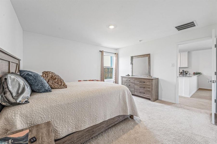 Furnished interior view inside a new home in South Oak Grove: Cottage Collection, Fort Worth (Image 12). Furnished interior view inside a new home in South Oak Grove: Cottage Collection, Fort Worth (Image 12).