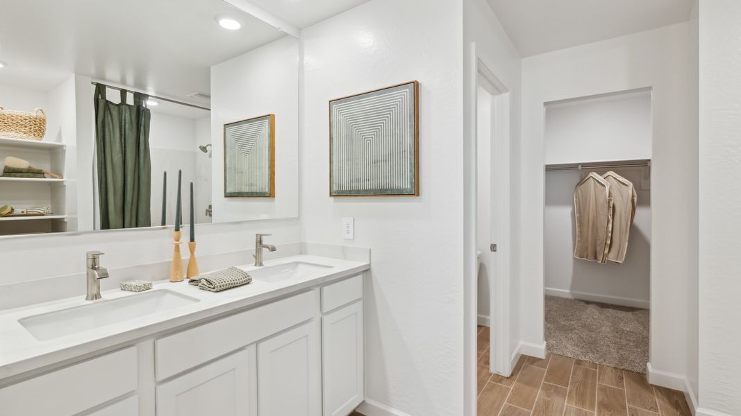 Furnished interior view inside a new home in Remington, Buckeye (Image 17).
