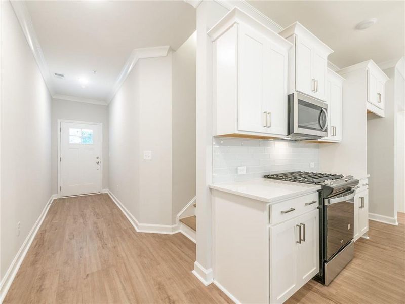 Furnished interior view inside a new home in River Walk Place, Lawrenceville (Image 4).