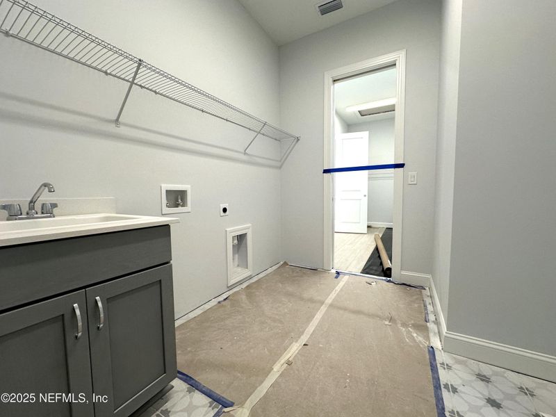 In-progress construction of a new home in SilverLeaf, St. Augustine, FL (Image 24).