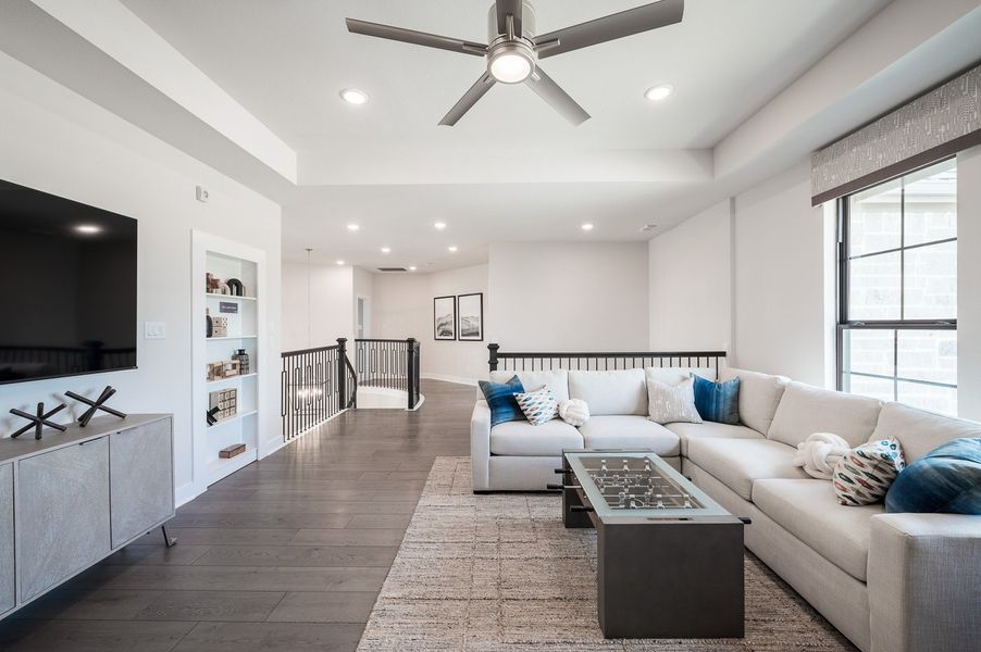 Furnished interior view inside a new home in Harvest Green 75′, Richmond (Image 31).