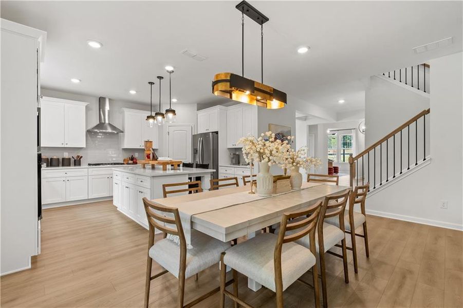 Furnished interior view inside a new home in Hamilton Lakes, Lawrenceville (Image 47).