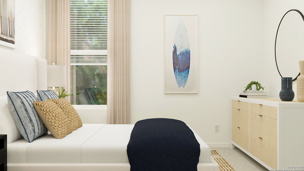 Furnished interior view inside a new home in Randolph Crossing, Converse (Image 13).