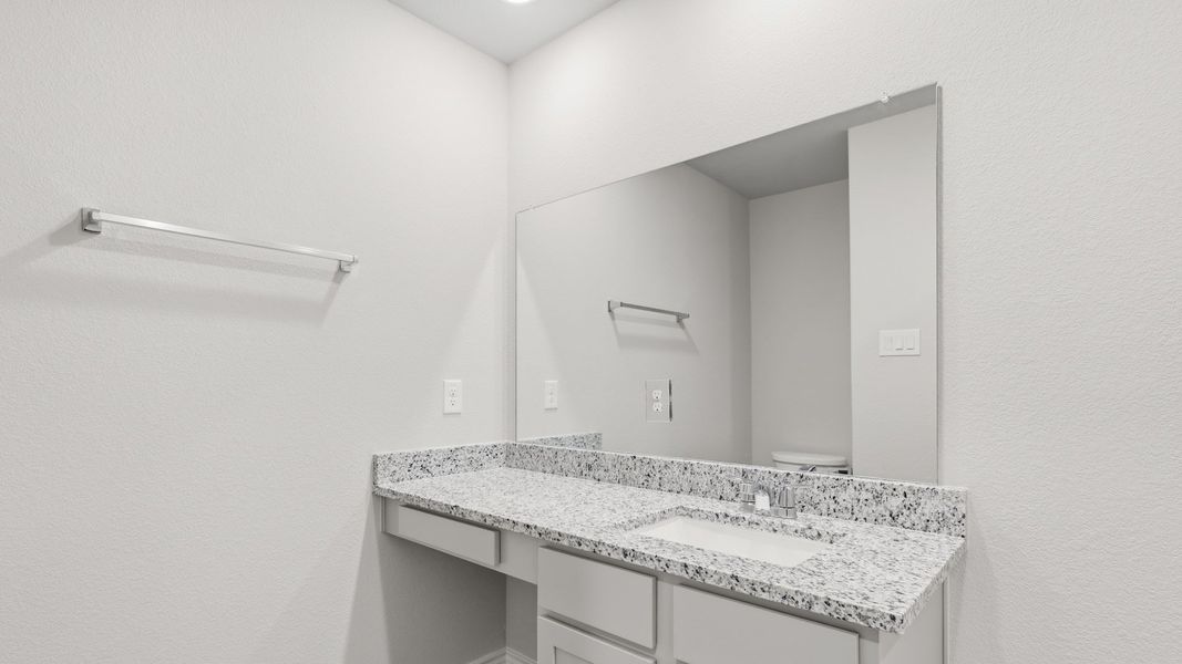 Secondary bathroom