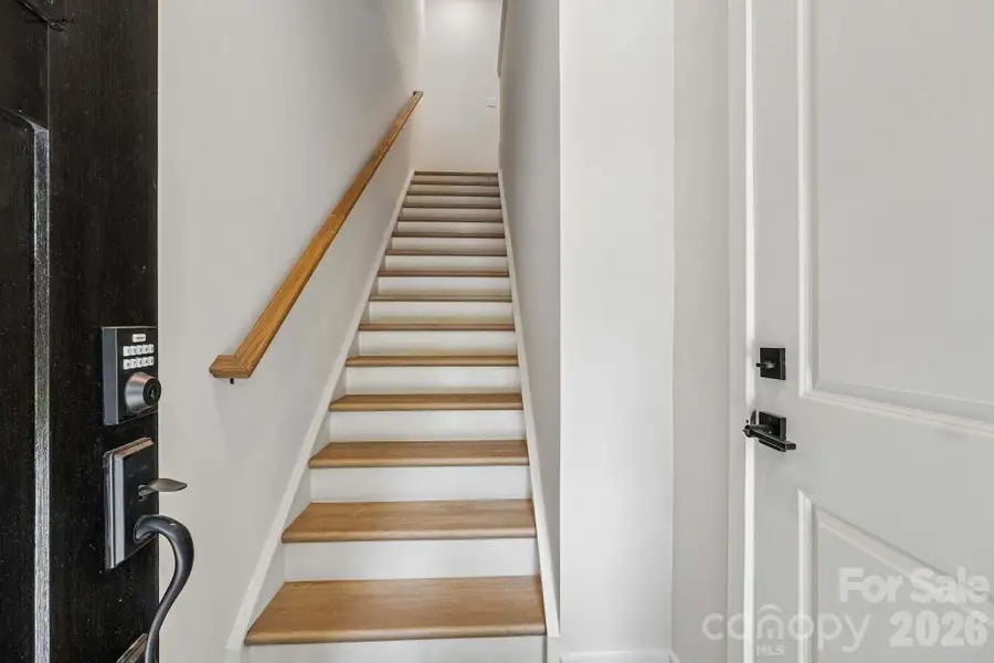 Spacious, unfurnished interior of a new home in Kingman Townhomes, Charlotte (Image 19). Spacious, unfurnished interior of a new home in Kingman Townhomes, Charlotte (Image 19).