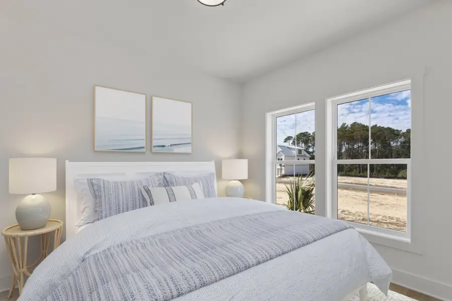 Representative furnished interior of a home built from the Piper by Brock Built in Nautilus Pointe, Inlet Beach (Image 7).