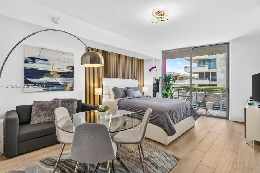 Furnished interior view inside a new home in , Miami (Image 15).