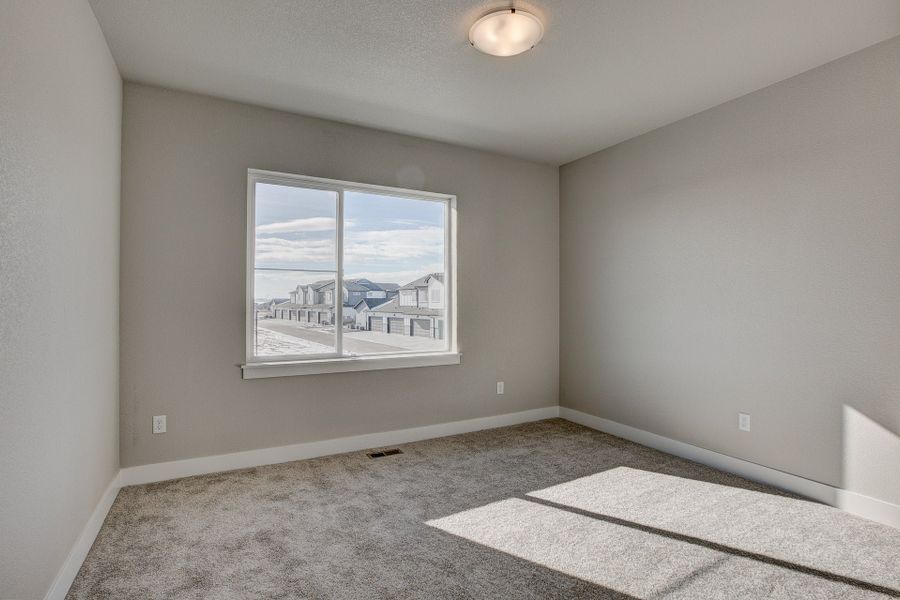 Representative unfurnished interior of a home built from the The Addison 2 by Landmark Homes in Highlands at Fox Hill, Longmont (Image 35). Representative unfurnished interior of a home built from the The Addison 2 by Landmark Homes in Highlands at Fox Hill, Longmont (Image 35).
