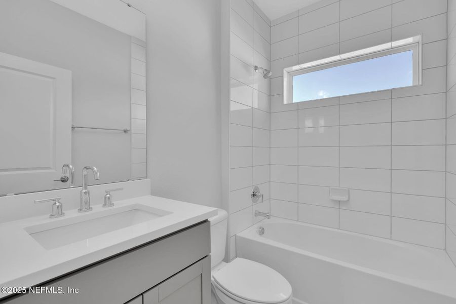 Furnished interior view inside a new home in Crosswinds at Nocatee, Nocatee (Image 8).