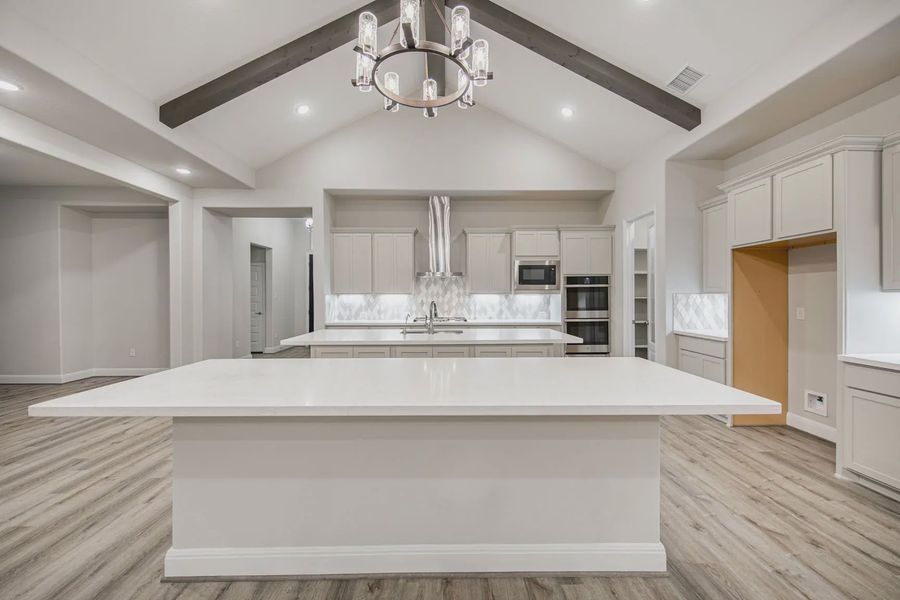 Representative furnished interior of a home built from the Calvin by Chesmar Homes in Heimer Estates at Garden Ridge, Fulshear (Image 5).