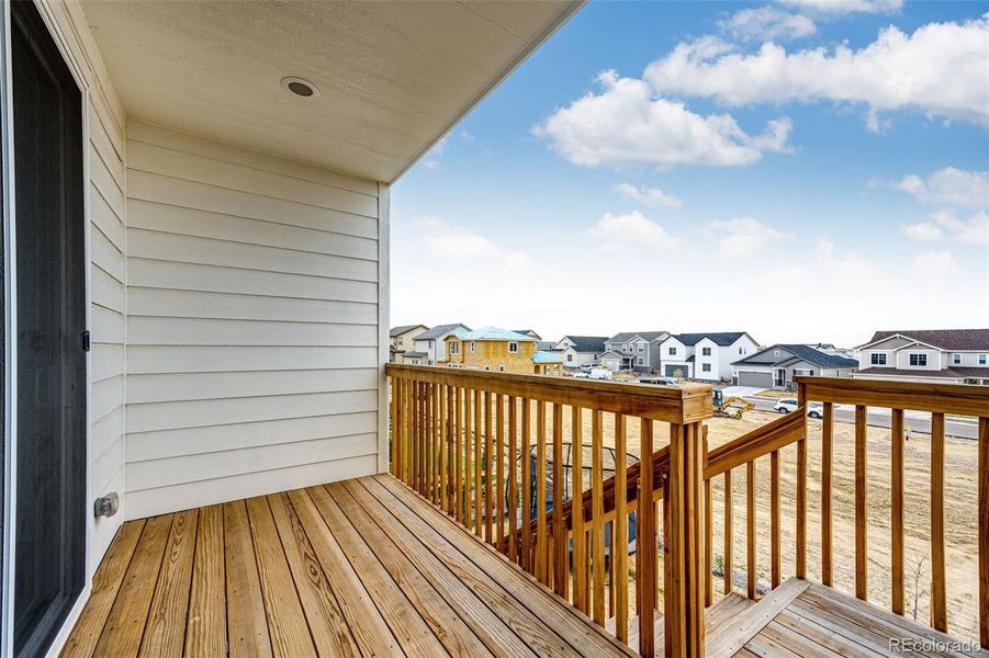 Exterior details and patio area of a home in , Colorado Springs (Image 26).