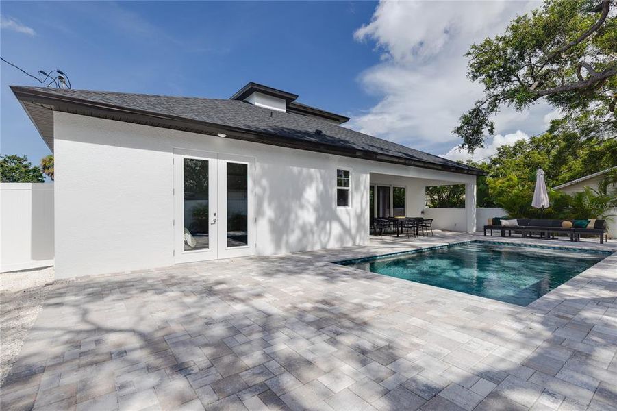 Exterior details and patio area of a home in , Gulfport (Image 36). Exterior details and patio area of a home in , Gulfport (Image 36).