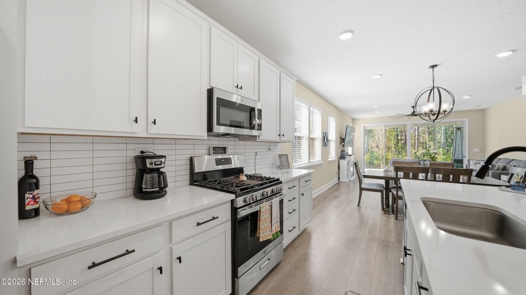 Furnished interior view inside a new home in Tributary, Yulee (Image 7).