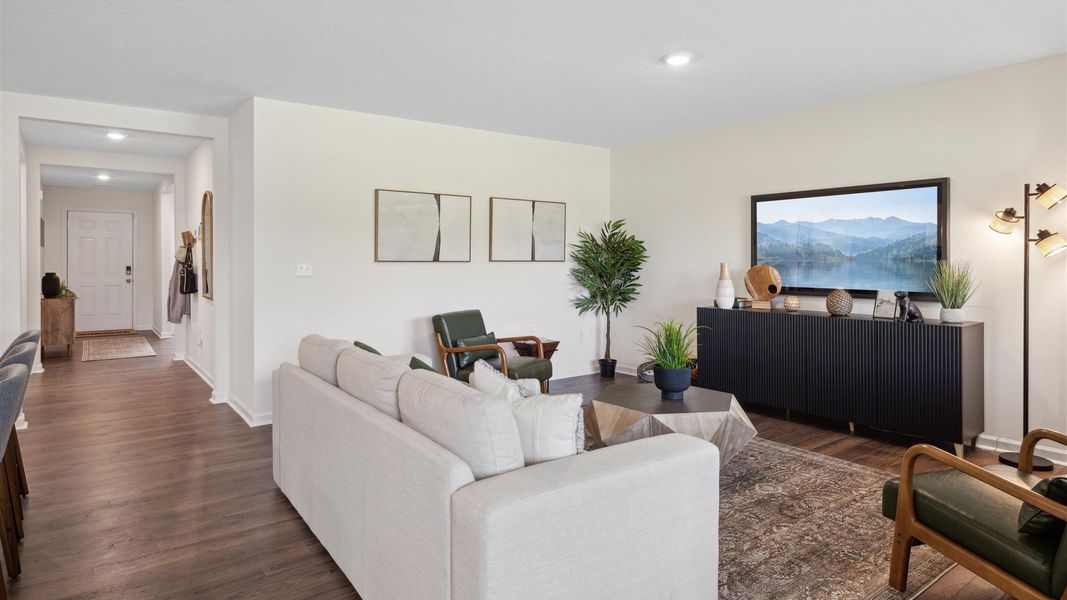 Furnished interior view inside a new home in Price's Point, Knoxville (Image 19).