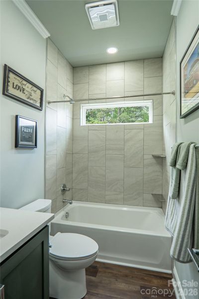 Furnished interior view inside a new home in , Ellenboro (Image 9).