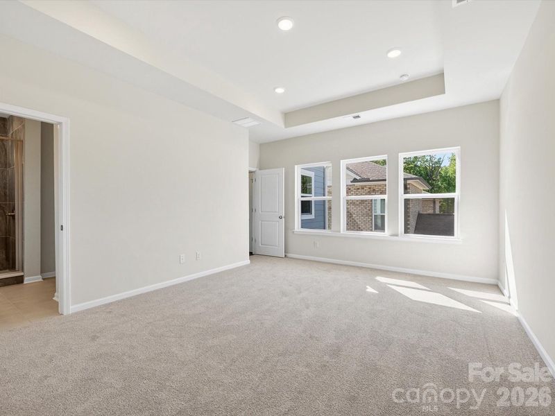 Spacious, unfurnished interior of a new home in Whitley Preserve – Park Collection, Mint Hill (Image 30). Spacious, unfurnished interior of a new home in Whitley Preserve – Park Collection, Mint Hill (Image 30).